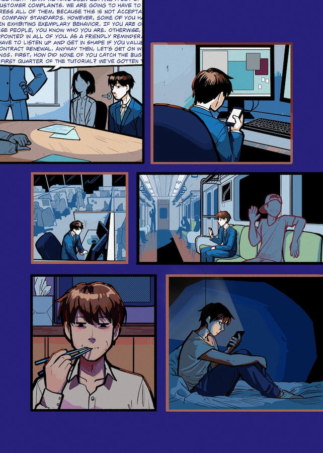 2022. An Omniscient Reader's Viewpoint fan-comic made to focus on the "boring" aspects of a story.