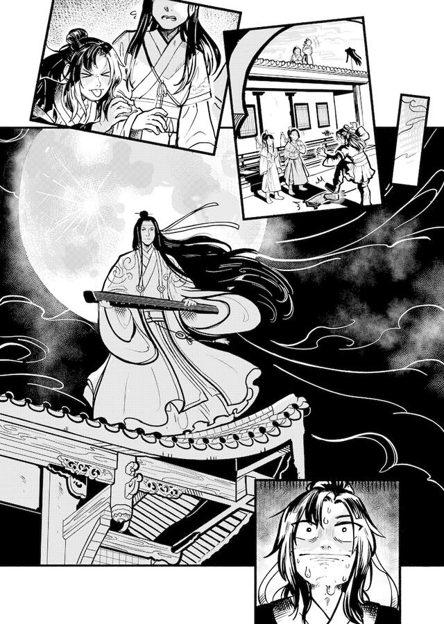 2022. A Grandmaster of Demonic Cultivation fan-comic made to focus on 1) lighting and 2) telling a story without words.